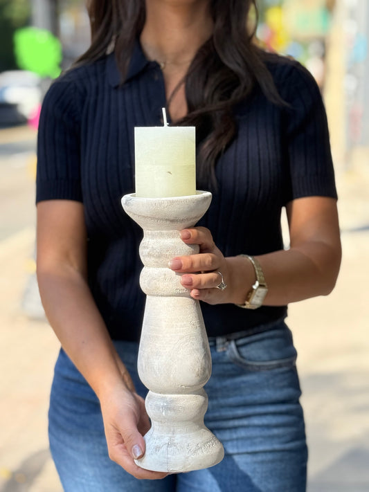 Rustic Candle Holder (Large)
